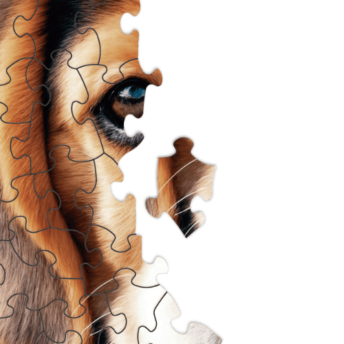 dogs puzzle detail